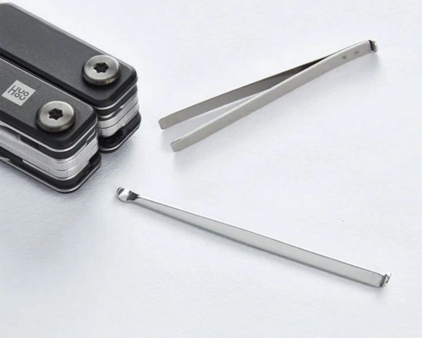 Мультитул Huo Hou Mini Multi-Tools, черный фото 10