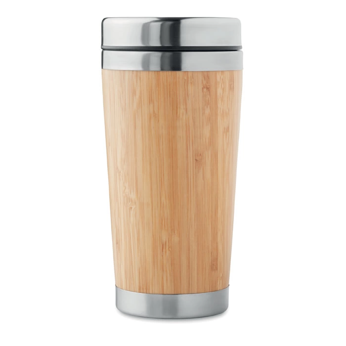 Термокружка с бамбуком 400ml фото 6