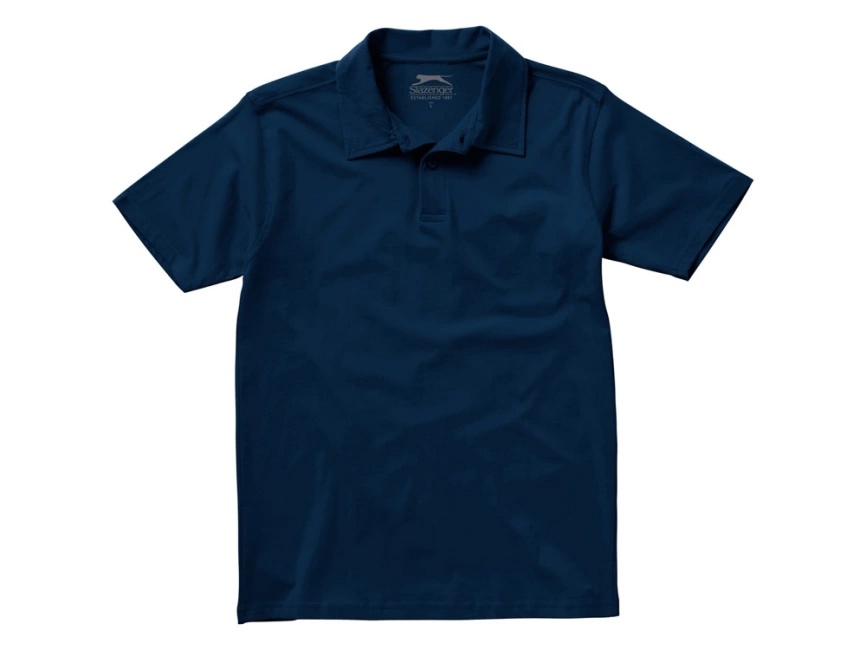 Рубашка поло Let мужская, темно-синий фото 3