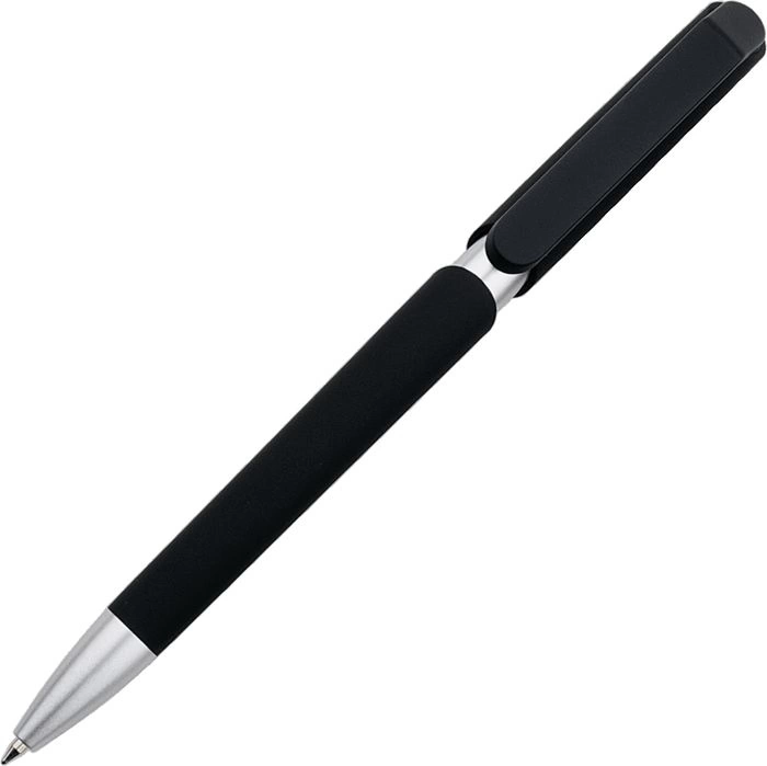 Ручка шариковая ZOOM SOFT, чёрная фото 3