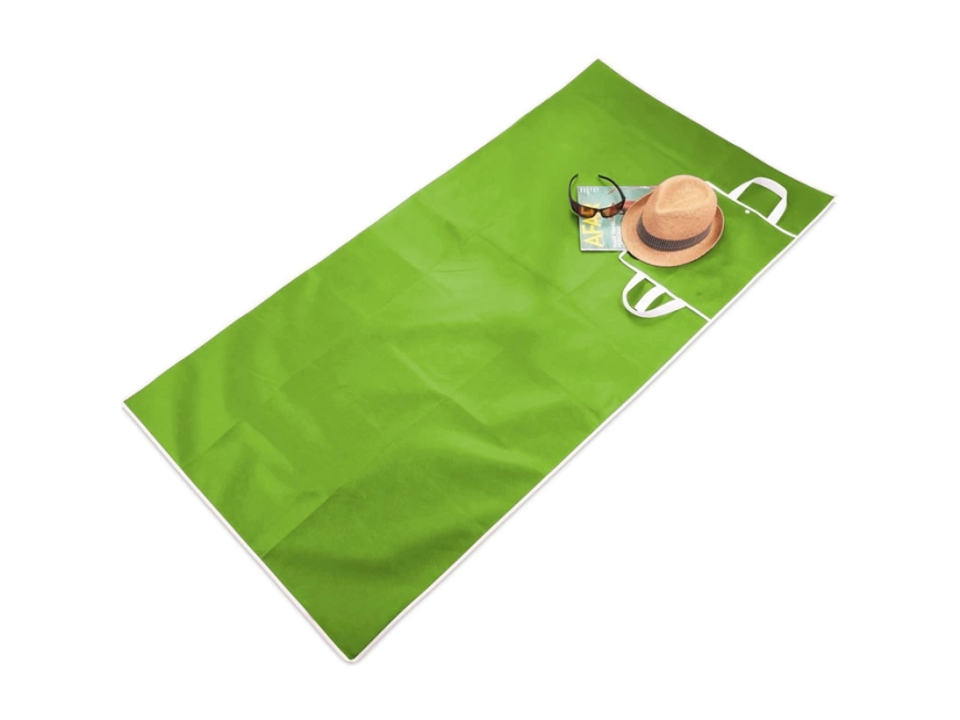 Коврик пляжный Sand Dune, лайм/белый фото 3