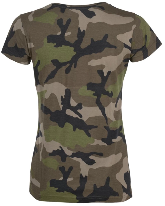 Футболка женская Camo Women 150 камуфляж, размер XXL фото 2