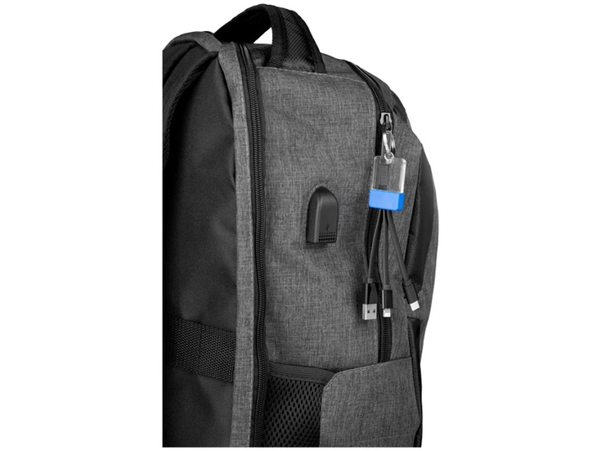 Кабель для зарядки Dazzle 3-в-1, ярко-синий фото 5