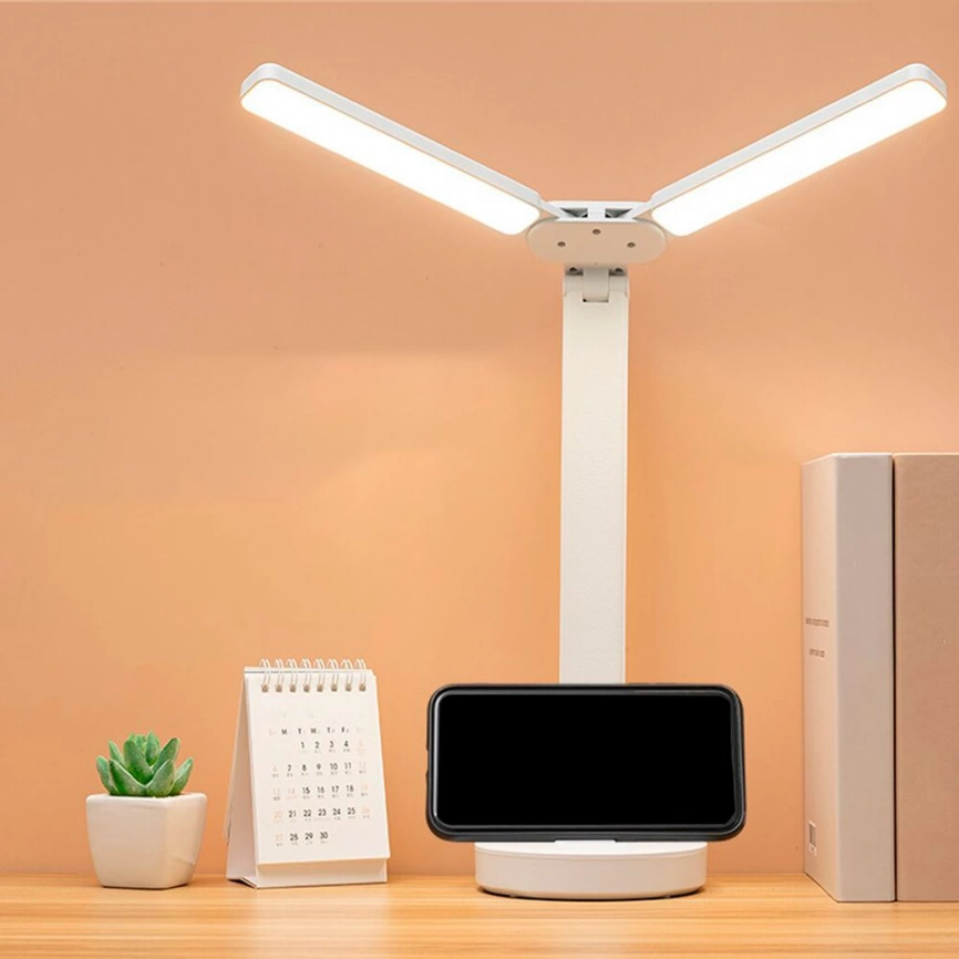 Настольная лампа Double c встроенной батареей фото 4