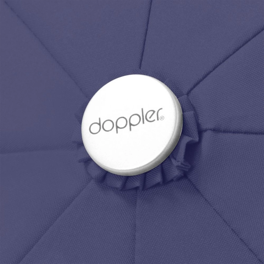 Зонт складной Fiber Alu Light, темно-синий фото 5