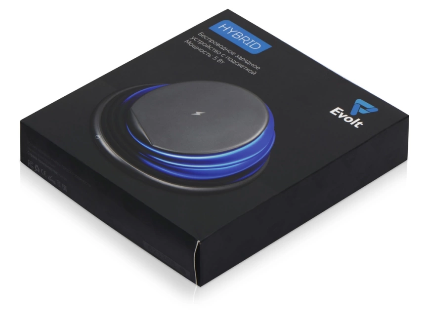 Беспроводное зарядное устройство с ночником Hybrid фото 8