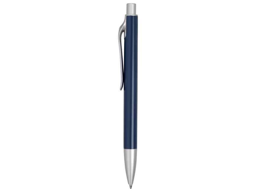 Ручка металлическая шариковая Large, темно-синий/серебристый фото 3