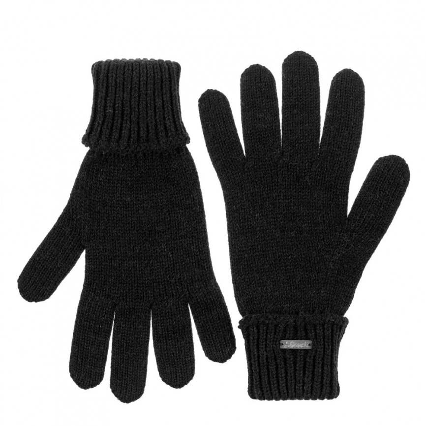 Перчатки Alpine, черные, размер S/M фото 2