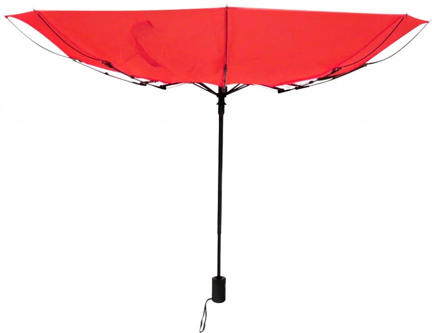 Автоматический противоштормовой зонт Vortex - Красный PP фото 5
