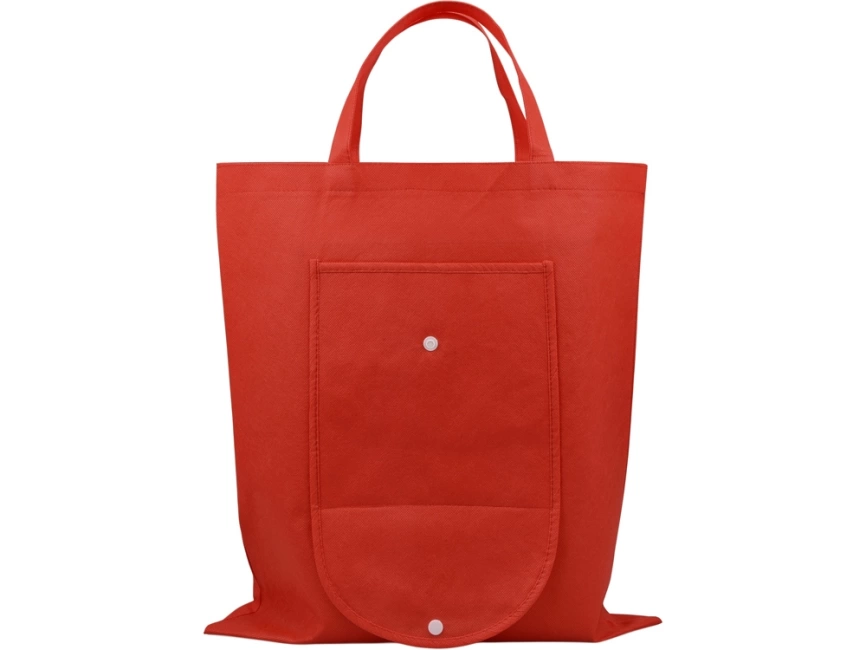 Складная сумка Maple из нетканого материала, красный фото 6