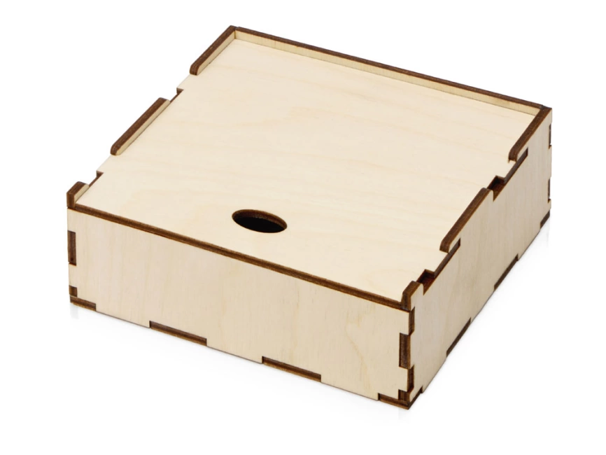 Деревянная подарочная коробка, 122 х 45 х 122 мм фото 1
