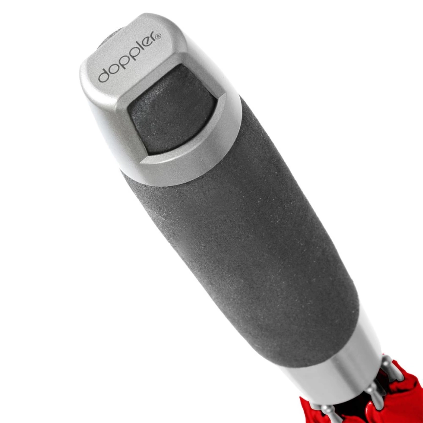 Зонт-трость Fiber Golf Fiberglas, красный фото 4