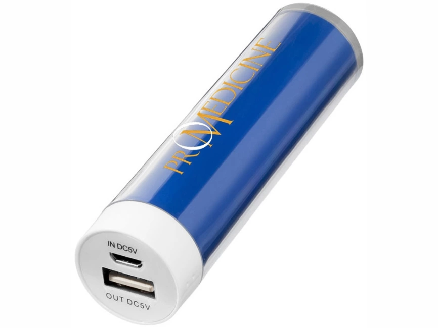 Портативное зарядное устройство Dash, 2200 мА/ч, ярко-синий фото 8