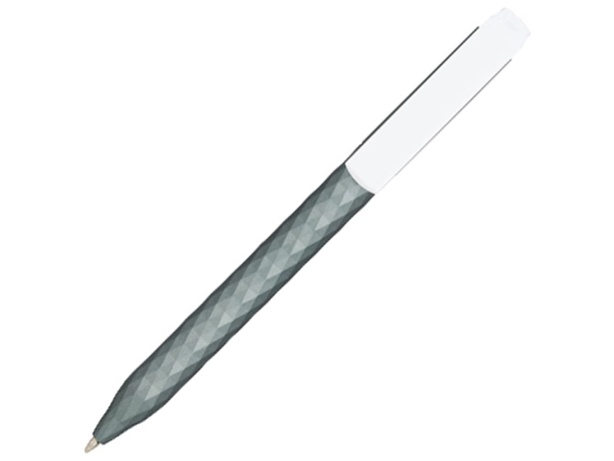 Ручка пластиковая шариковая Diamonde, серый фото 1