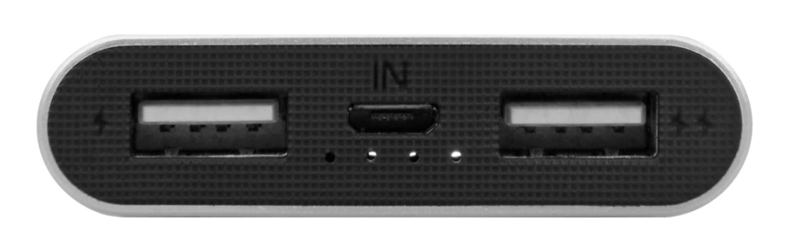 Портативное зарядное устройство с подсветкой логотипа Quark, 6000 mAh фото 6