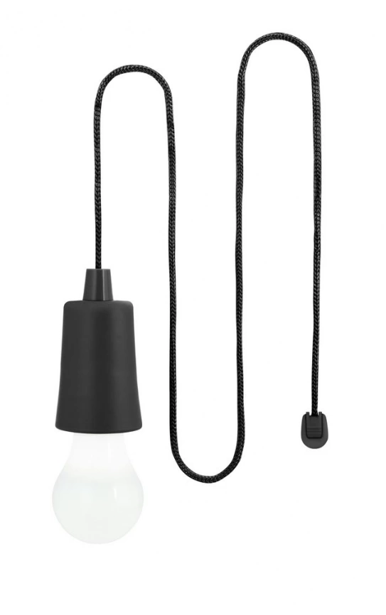 Лампа портативная Lumin, черная фото 1