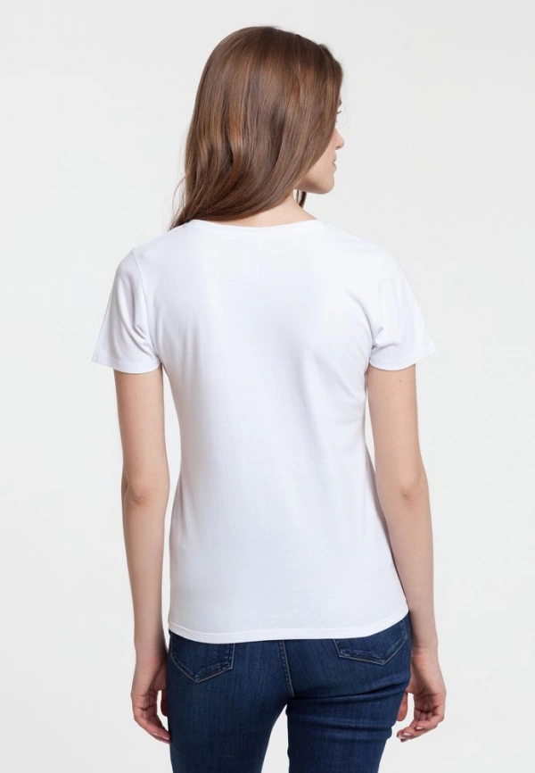 Футболка женская «Погладь кота», белая, размер M фото 6