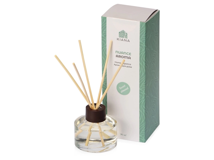 Подарочный набор White light с пледом, диффузором, насыпной свечой фото 4