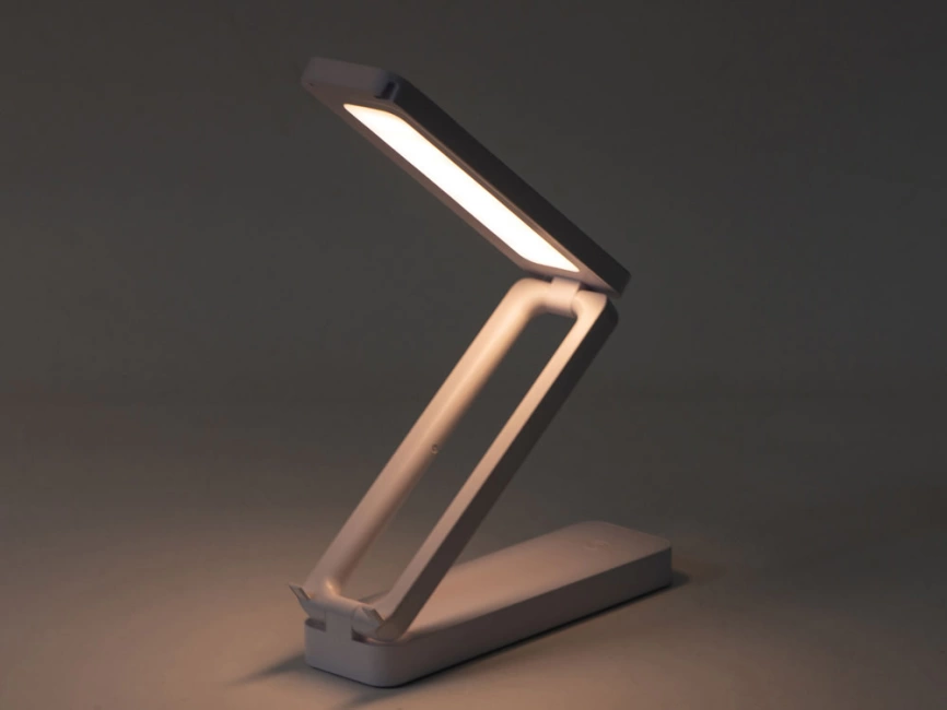 Складывающаяся настольная LED лампа Stack N, 3 Вт, белый фото 7