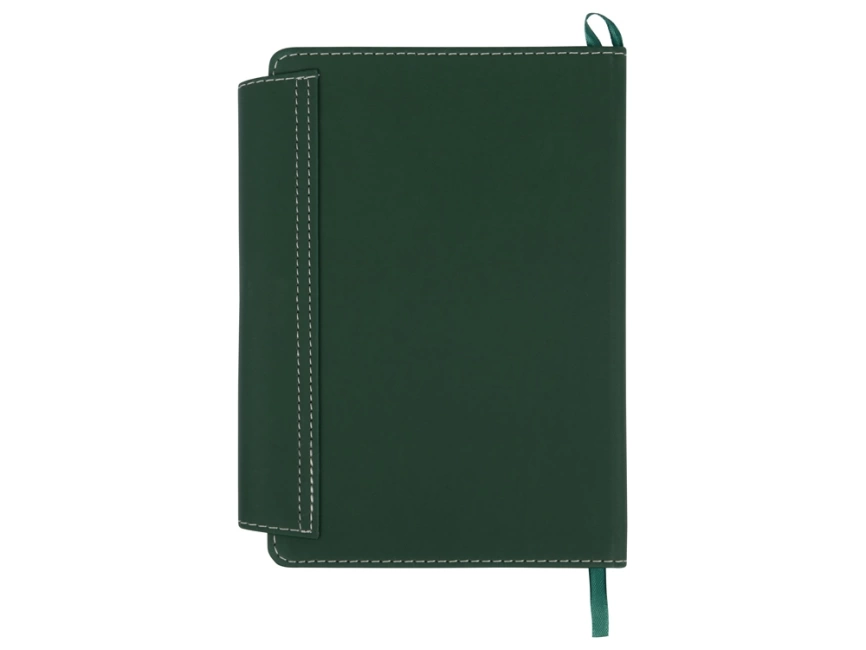 Блокнот A5 Horsens с шариковой ручкой-стилусом, зеленый фото 5