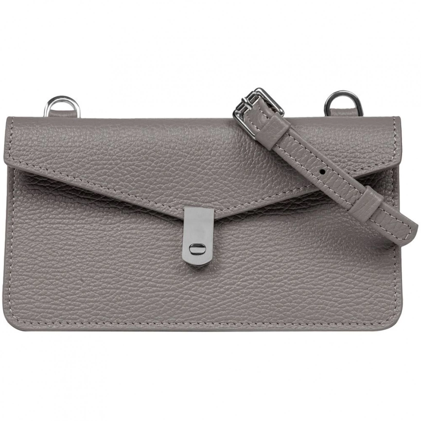 Сумка через плечо Busta, серая фото 1
