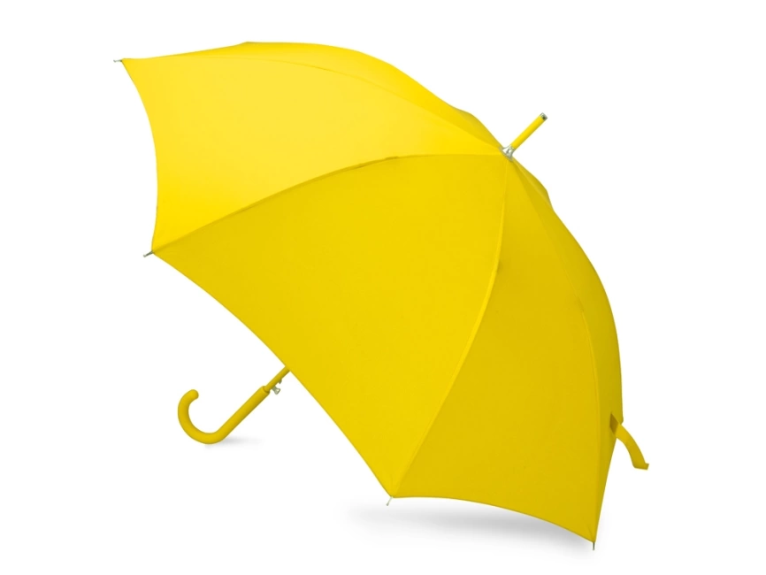 Зонт-трость Color полуавтомат, желтый фото 2