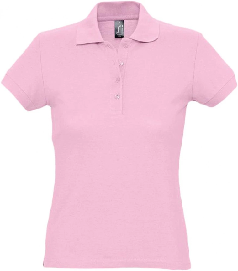 Рубашка поло женская Passion 170 розовая, размер S фото 1