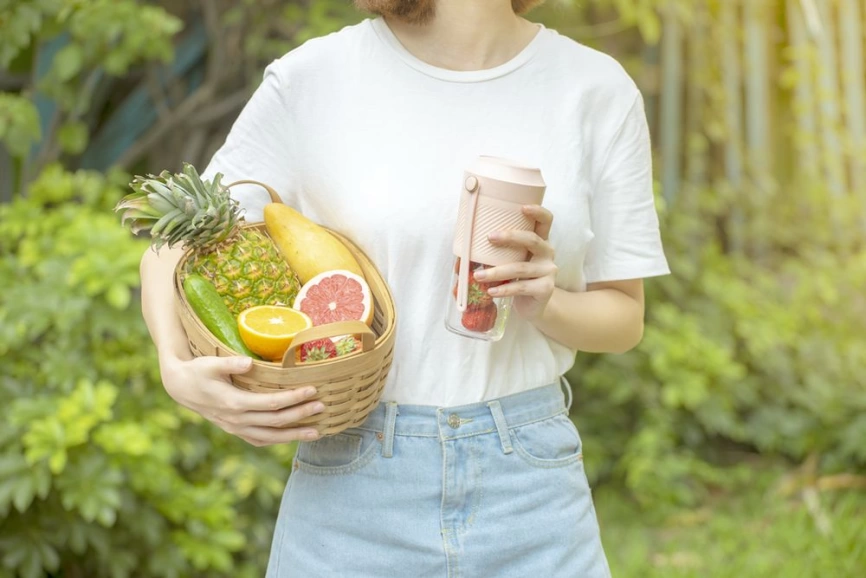 Портативный блендер Juicer, белый фото 6