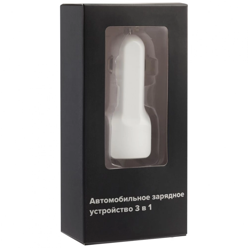 Автомобильное зарядное устройство High Ride, белое фото 8