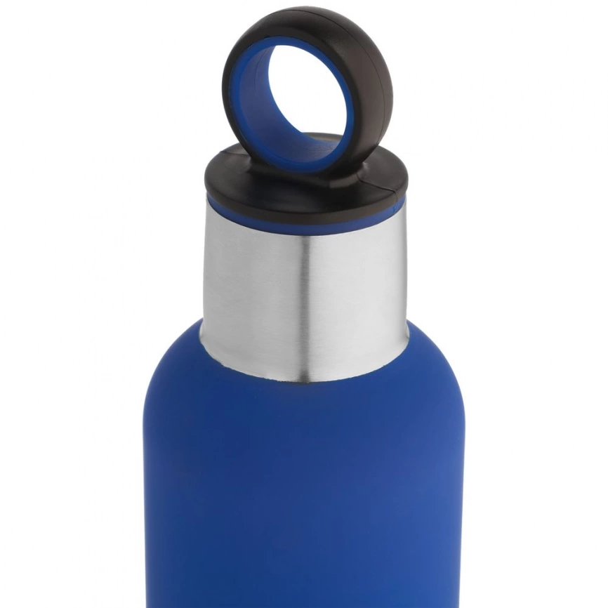 Термобутылка Sherp, синяя фото 2