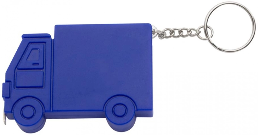 Брелок-рулетка Грузовик, синий фото 2