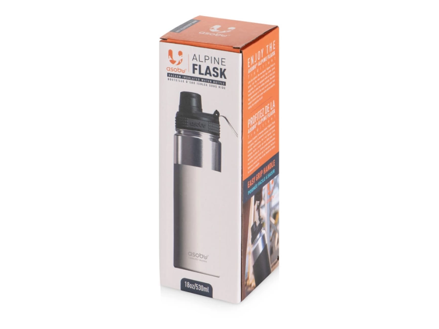 Термос Alpine flask, 530 мл, белый фото 11