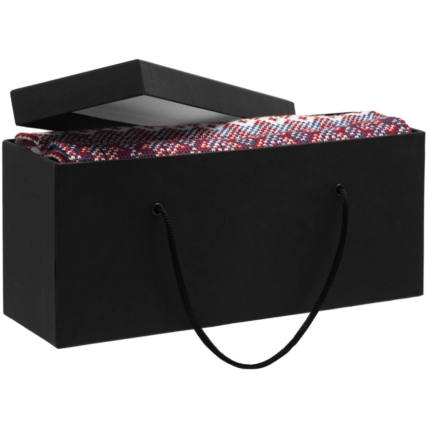 Коробка с веревочными ручками Packardi, черная фото 3