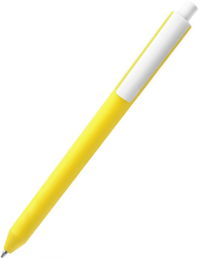 Ручка шариковая Koln, жёлтая фото 3