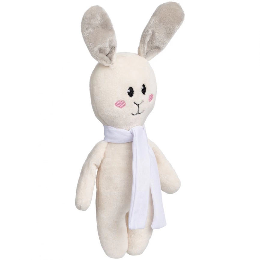 Игрушка Beastie Toys, заяц с белым шарфом фото 2