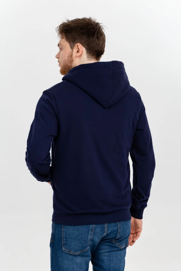 Толстовка на молнии Kulonga Sherpa, темно-синяя, размер L фото 8