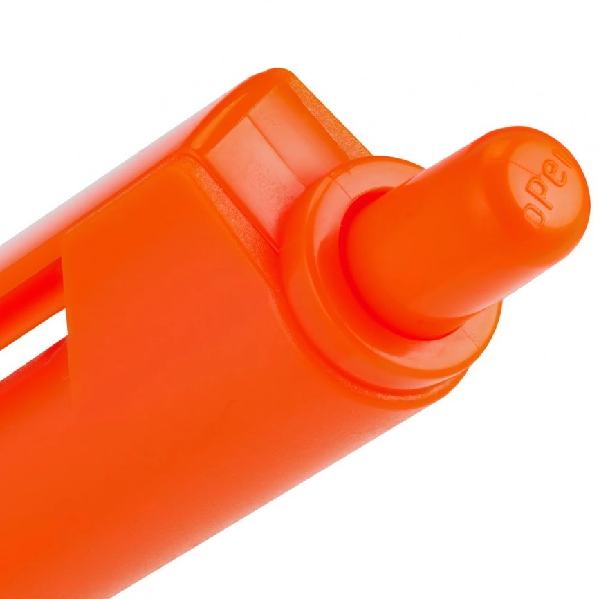 Ручка шариковая Hint, оранжевая фото 7