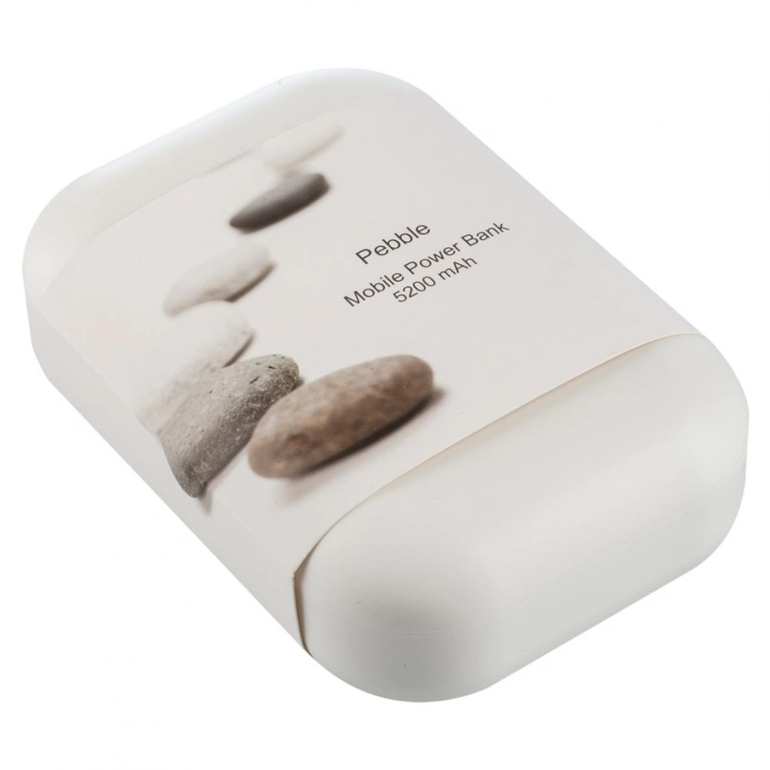 Внешний аккумулятор Pebble 5200 мАч, светло-серый фото 5