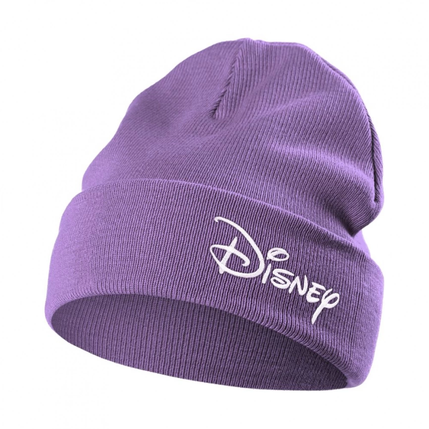 Шапка с вышивкой Disney, фиолетовая фото 1
