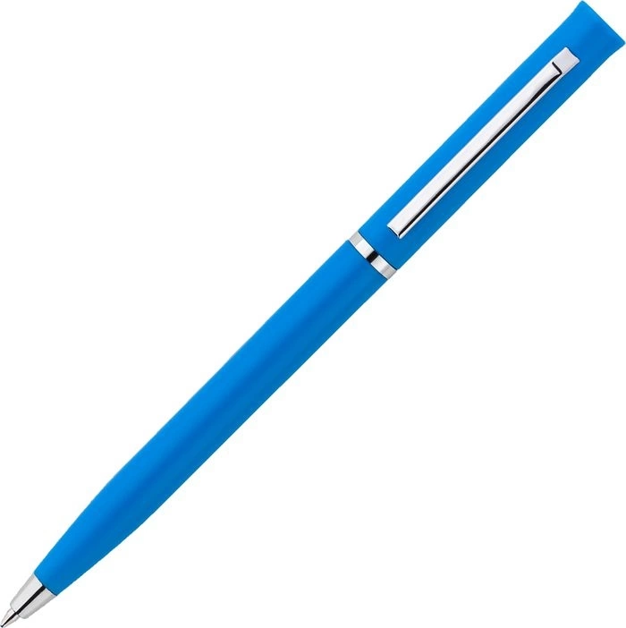 Ручка шариковая EUROPA, голубая фото 3