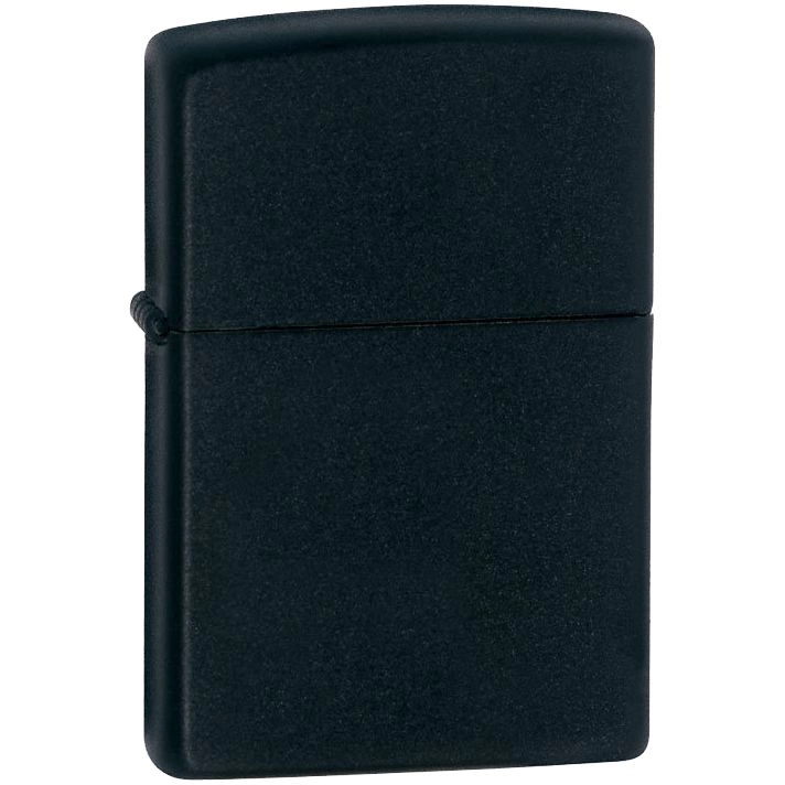 Зажигалка Zippo Classic Matte, матовая черная фото 1