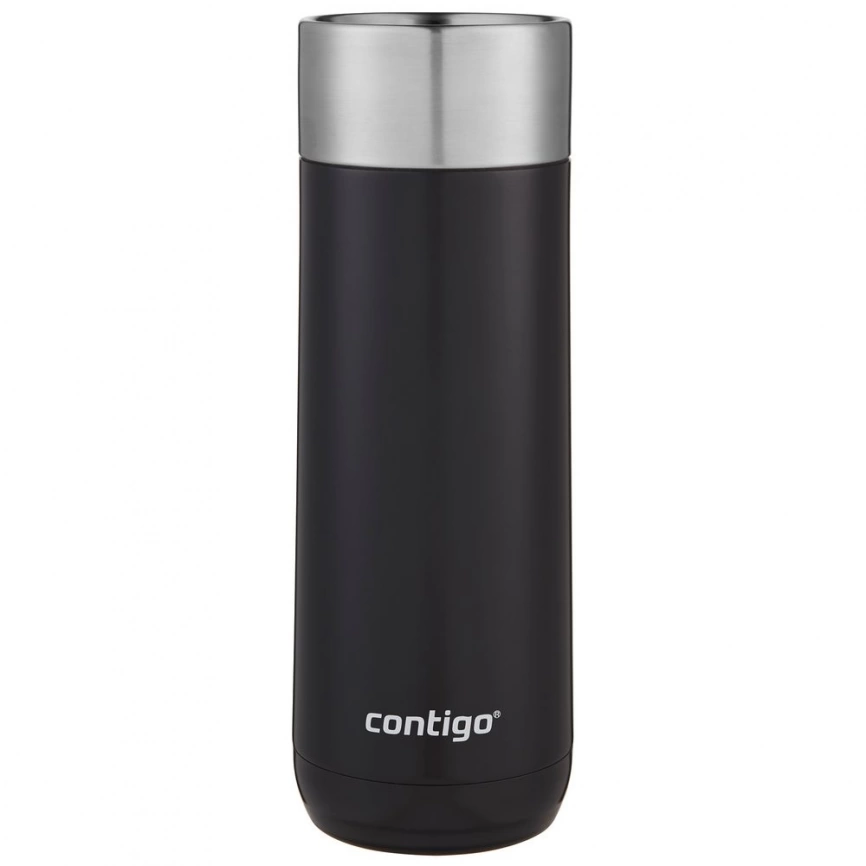 Термостакан Luxe XL, вакуумный, герметичный, черный фото 3