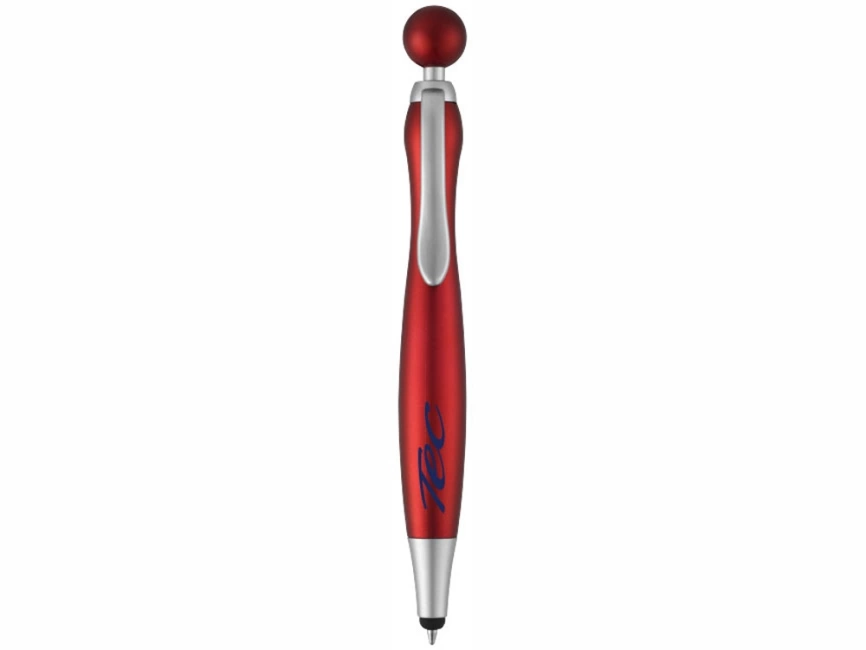 Ручка-стилус шариковая Naples, красный фото 5
