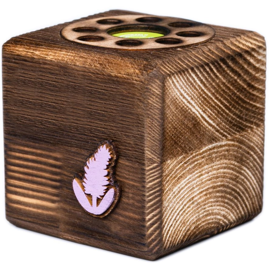 Набор для выращивания с органайзером «Экокуб Burn», лаванда фото 2