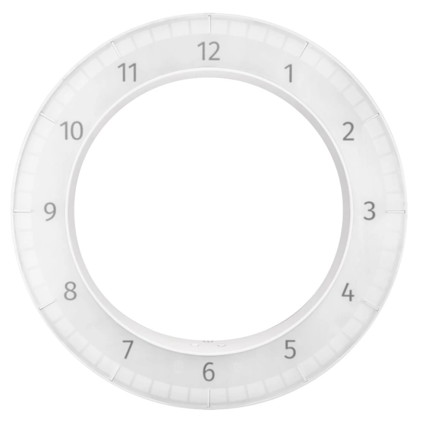 Часы настенные The Only Clock, белые фото 1