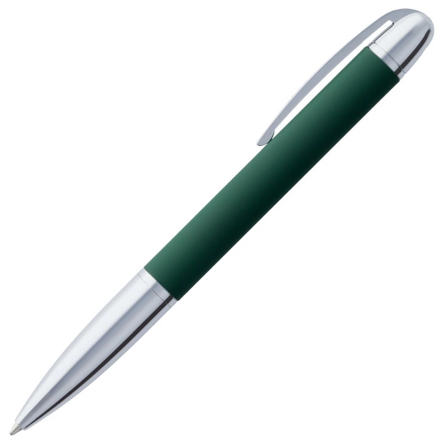 Ручка шариковая Arc Soft Touch, зеленая фото 3