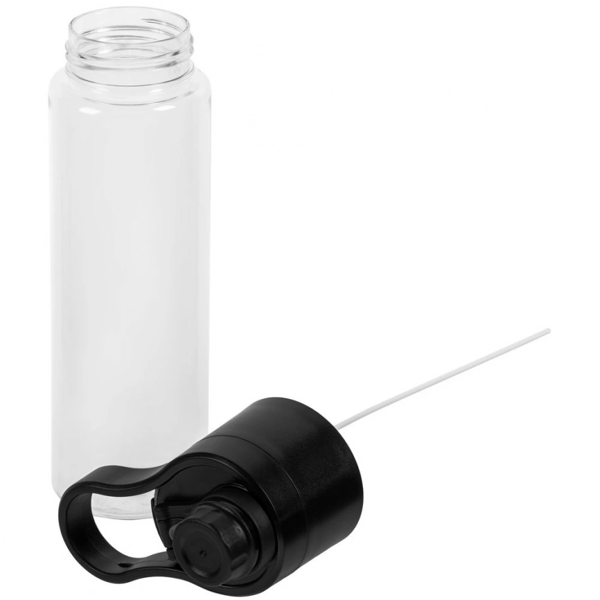 Бутылка для воды с пульверизатором Vaske Flaske, черная фото 3