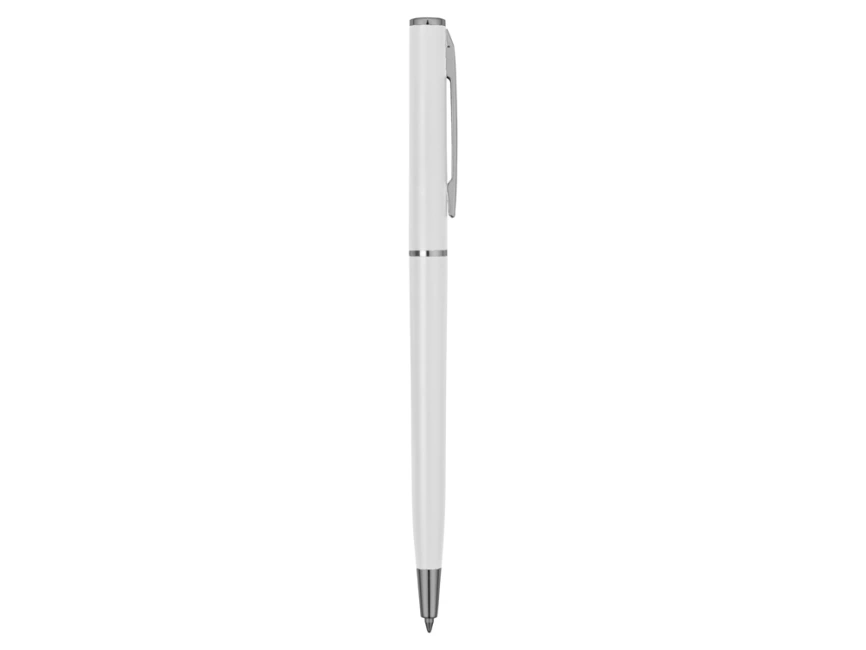 Ручка шариковая Наварра, белая фото 3