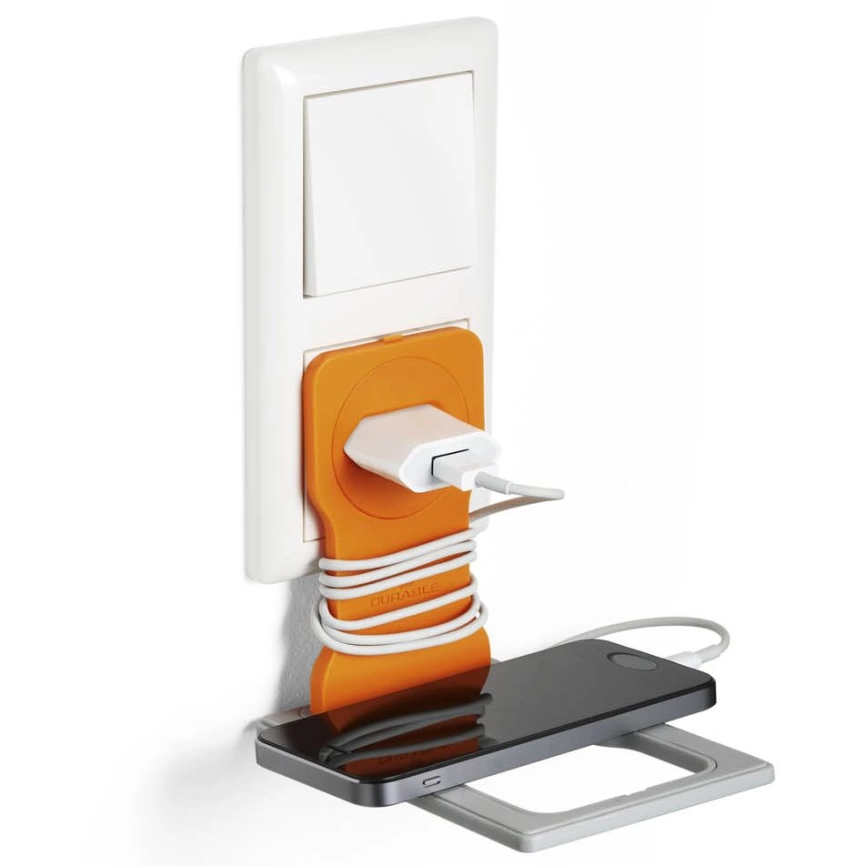 Держатель для зарядки телефона Varicolor Phone Holder, оранжевый фото 3