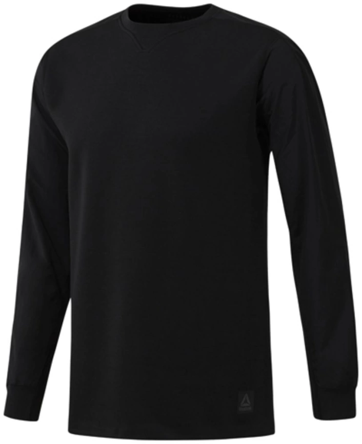 Толстовка мужская Training Supply Crew Neck, черная, размер 2XL фото 1